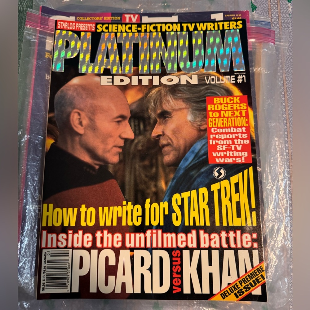 Platinum Edition Sci-Fi Magazine